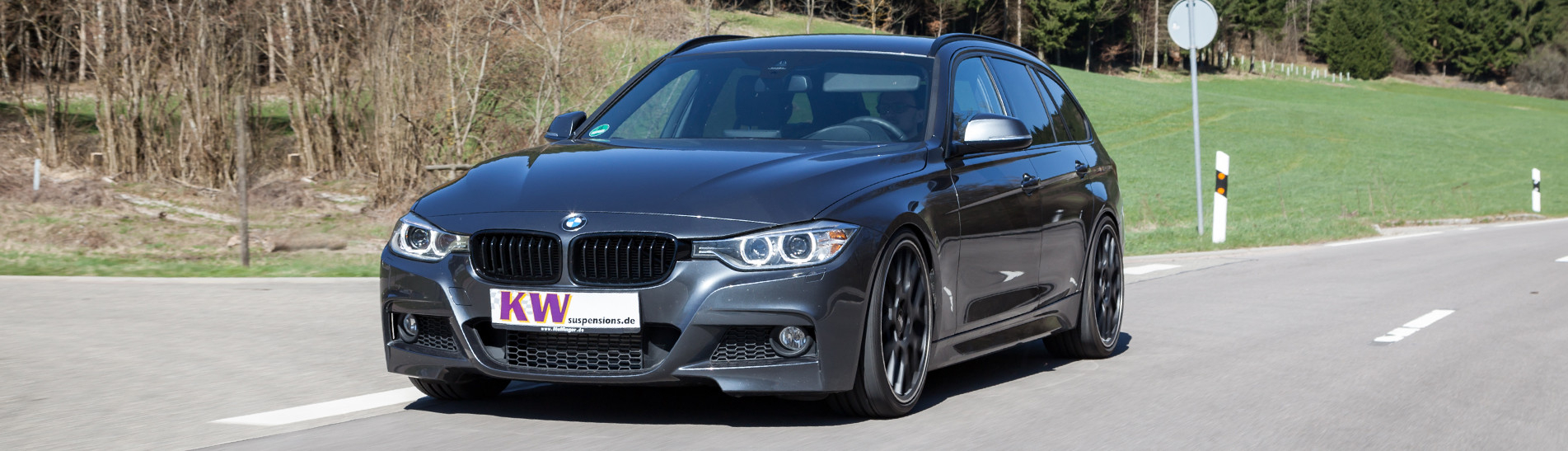 KW Gewindefahrwerk verbaut in einem BMW 3er F31