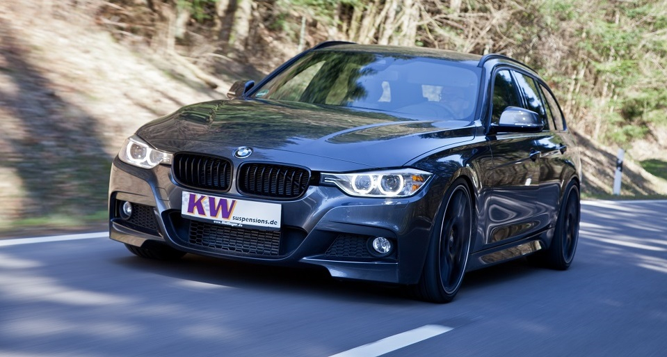 KW Gewindefahrwerk verbaut in einem BMW 3er F31 Touring