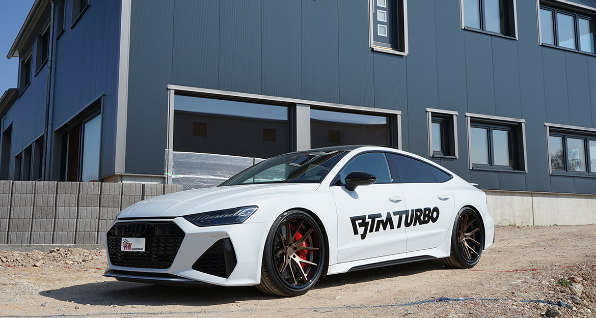 Die zweite Auflage des Audi RS7 (C8, Typ F2) ist fahrdynamisch und optisch deutlich sportlicher als der Vorgänger geworden