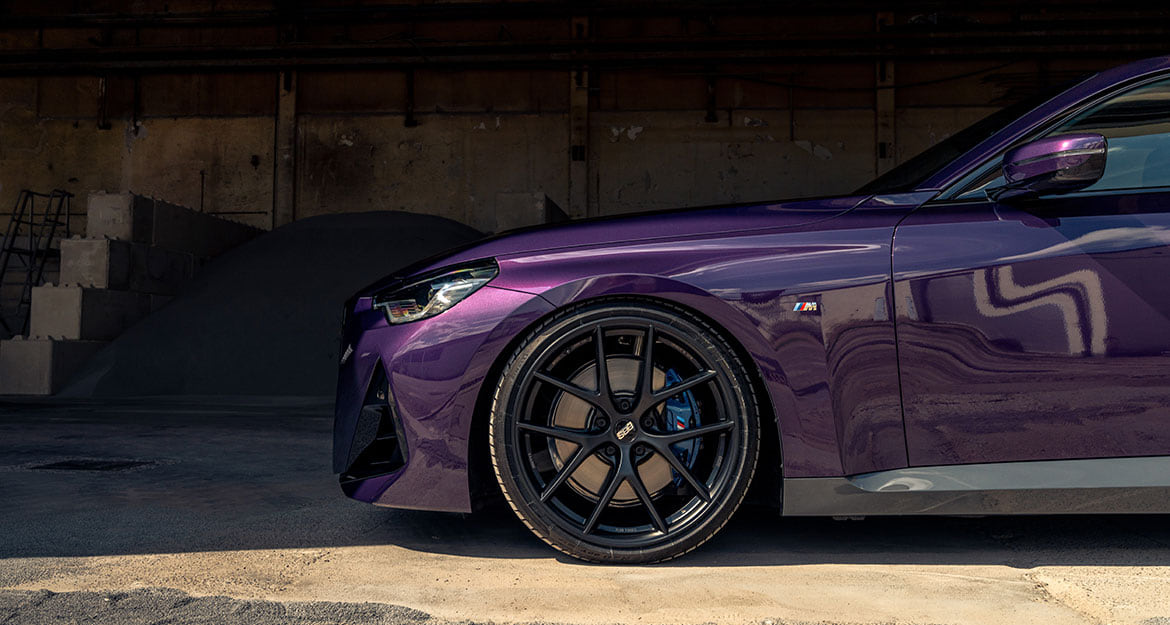 Im Gegensatz zum konservativen Look des 1er-BMW, ist die neue 2er-Baureihe aggressiver und sportlicher