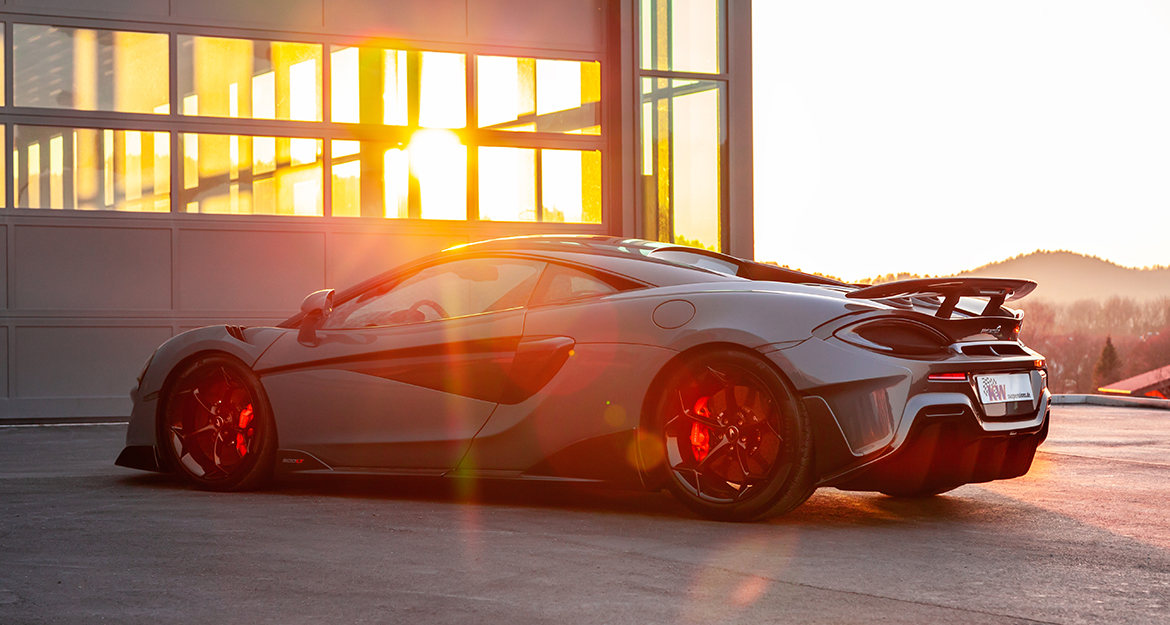 Wie für andere McLaren-Modelle für die Straße entwickelt KW automotive nun auch für den McLaren 600LT aus der sogenannten McLaren Longtail-Modellreihe Fahrwerkkomponenten.