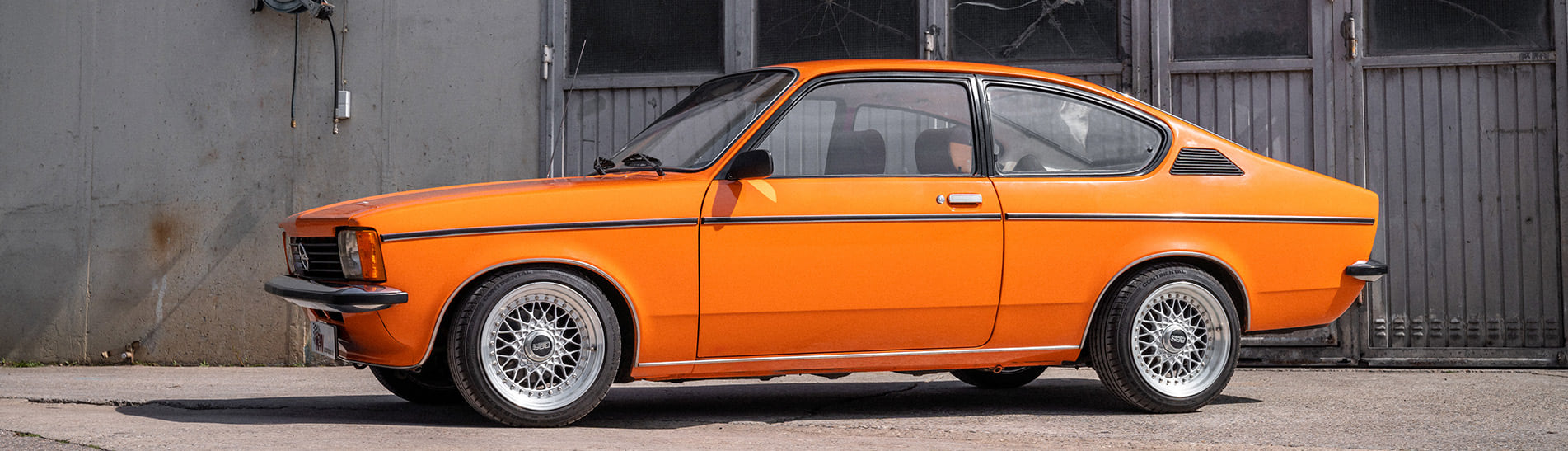 Das KW V3 Klassik Gewindefahrwerk ist für den Opel Kadett C wie ein Jungbrunnen.