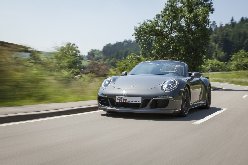 Für jeden Porsche 911 entwickelt KW das ideale Fahrwerk-Upgrade