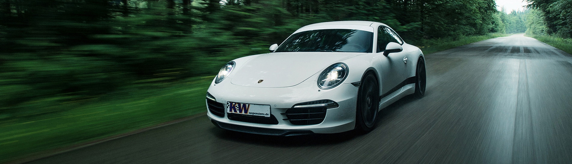 KW Gewindefahrwerk verbaut in einem Porsche 911
