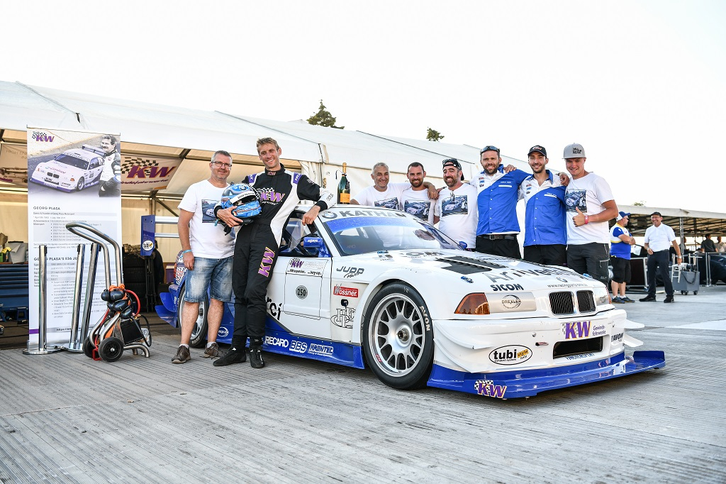 Standaufnahme BMW 5er (E28) Limousine mit KW Gewindefahrwerk Variante 3