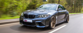 KW Gewindefahrwerk verbaut in einem BMW M2