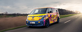 Der VW ID Buzz mit KW V3 Gewindefahrwerk und BBS CI-R Unlimited Rädern