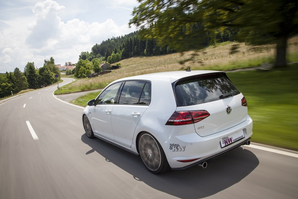 KW Gewindefahrwerk verbaut in einem VW Golf 7