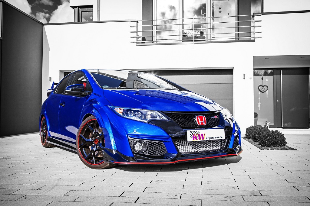  Honda Civic Type R mit eingebautem KW Gewindefahrwerk